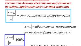 Чему равна относительная погрешность в процентах в Дети
