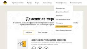 Как переводить деньги с Билайна на Билайн в Дети