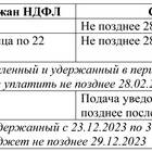 Что означает исчисленный НДФЛ