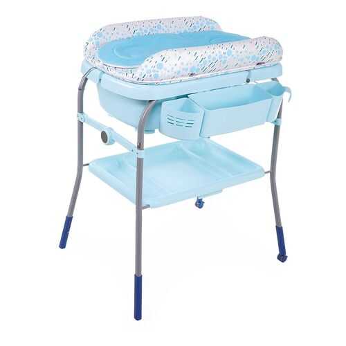 Пеленальный столик с ванночкой Chicco Cuddle & Bubble Comfort Ocean в Дети