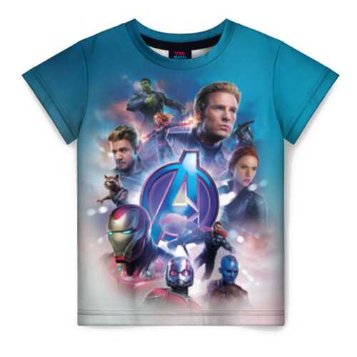 Детская футболка ВсеМайки 3D Avengers, р. 86 в Дети