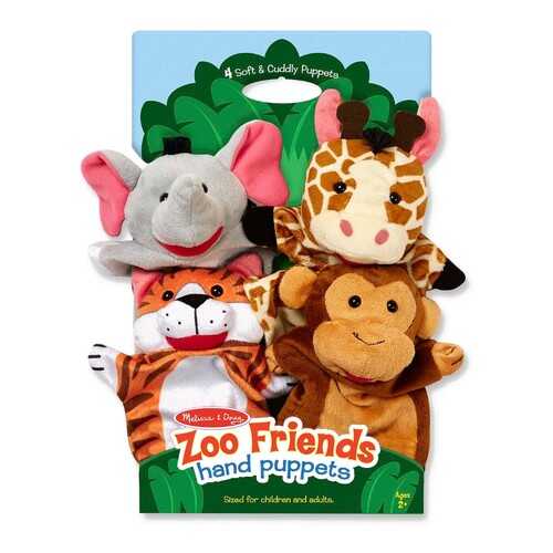 Плюшевые куклы на руку Melissa & Doug Зоопарк в Дети